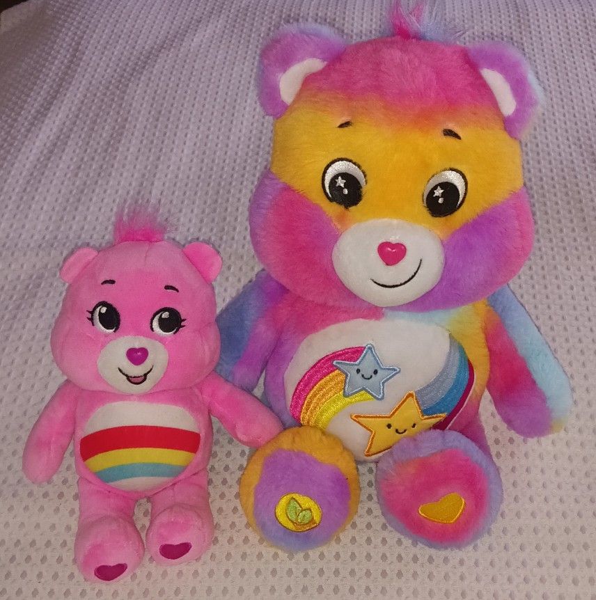 Care Bears Plush $6 For Both