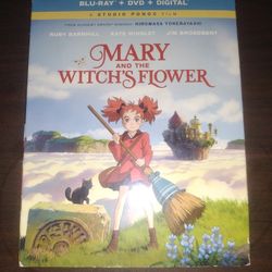 MARY AND THE WITCH'S FLOWER BLU-RAY + DVD