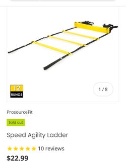 Agility Ladders 6m 12 rung
