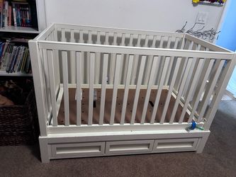 Pottery barn baby and toddler crib