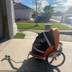 Double Bike Trailer For Kids