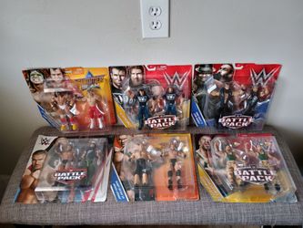 Wwe Wwf Wrestling Battle Packs Brand New Prices In Description