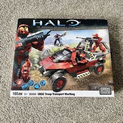 Mega Bloks Halo The Authentic Collector's Series Red UNSC Warthog Set #96866