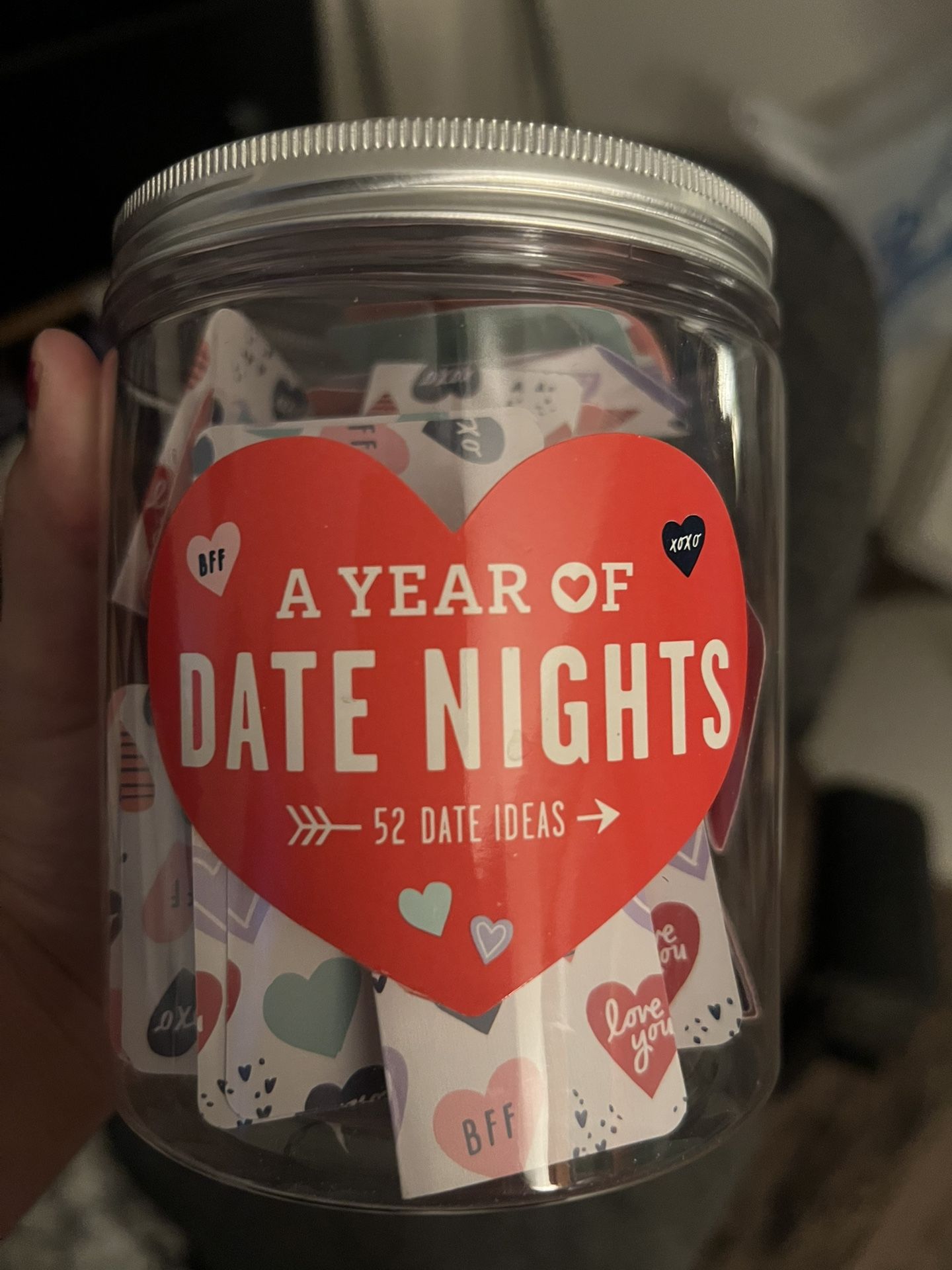 A Jar Of Date Night Ideas