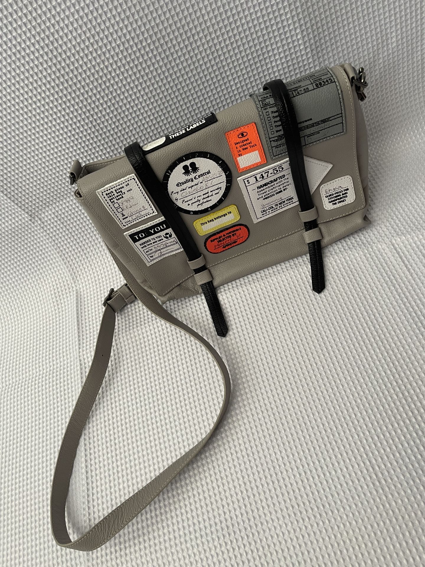 Min & Mon Reversible Small Messanger Bag