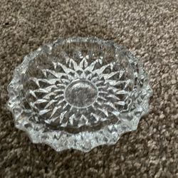 Small Crystal Ash Tray