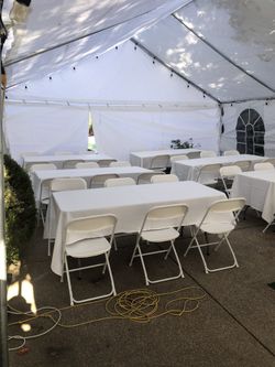 Canopy tables chairs ex...