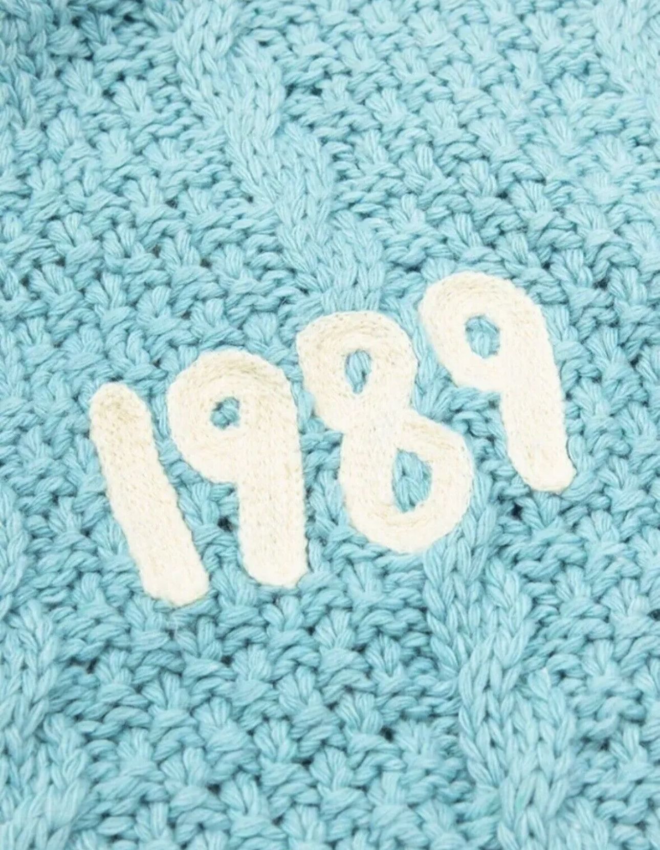 Taylor Swift 1989 Taylor's Version Cardigan Blue Size M/L **IN HAND SHIPS NOW**