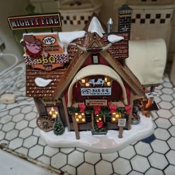 Dept 56 Snow Village Mighty Fine Barbeque 