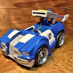 Paw Patrol The Movie Chase Deluxe Transforming Police Car Lights Sounds