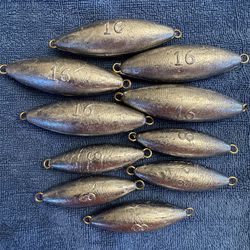 8-oz & 16-oz Fishing Sinkers