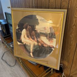 Framed Art Plex Glass And Frame