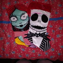 Brand New Jack And Sally Stockings 2021 Edition