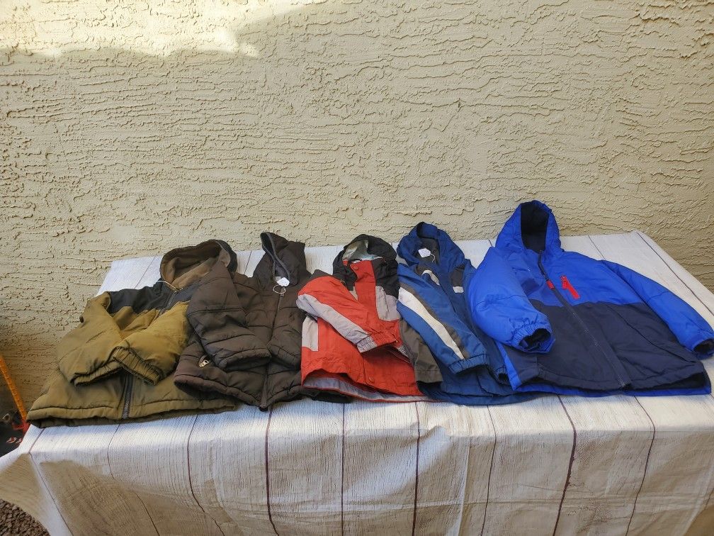 Boys 6-7 Winter/Snow Jackets $8-48 (See Description)