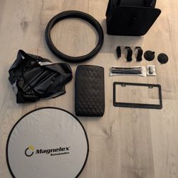 Black Car Accessories.