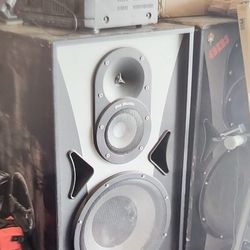 Professional SPEAKERS WITH RECEIVER 