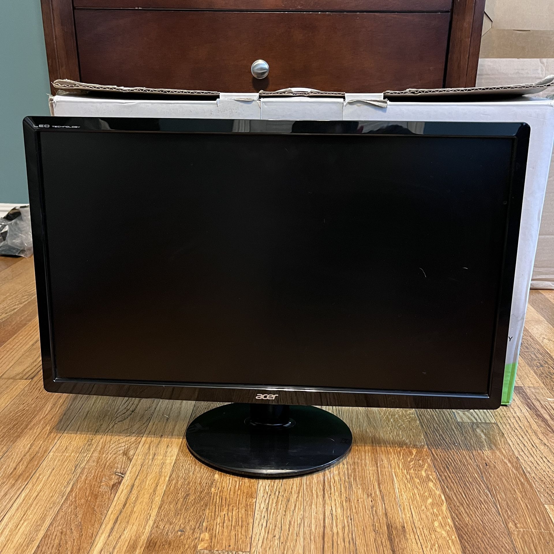Two Acer 23in Computer Gaming Monitors