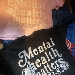 mental health black and pink one 