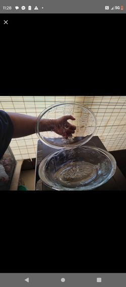 2 Quart glass Dish - Payment at pickup only