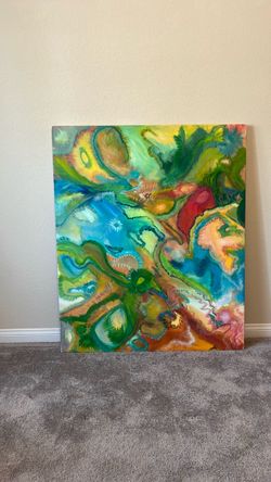 48” x 40” original oil painting