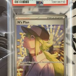 N’s Plan PSA 9 Black Bolt English.