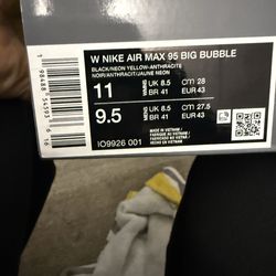 Nike air max 95 big bubble 2026