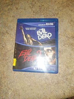 The Evil Dead Double Feature Blu-ray 2 Pack $10 Excellent Condition Pick Up In Glendale