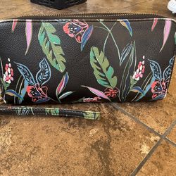 Women's Watch Wallet Floral Pattern  