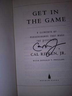 Signed Baseball Player Book