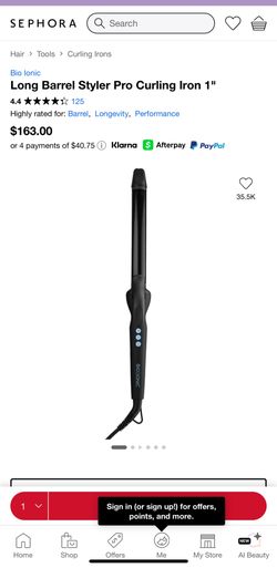 Bio Ionic Long Barrel Styler