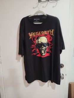New 2X  Megadeth Band Graphic T-Shirt XXL