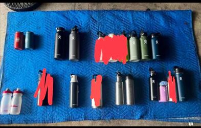 HydroFlask, Yeti and Kleen Kanteen Bottles
