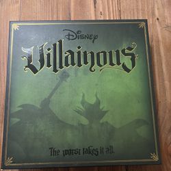 Villainous Board Game, Brand New Still Sealed 
