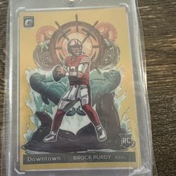 Brock Purdy Downtown- Gold