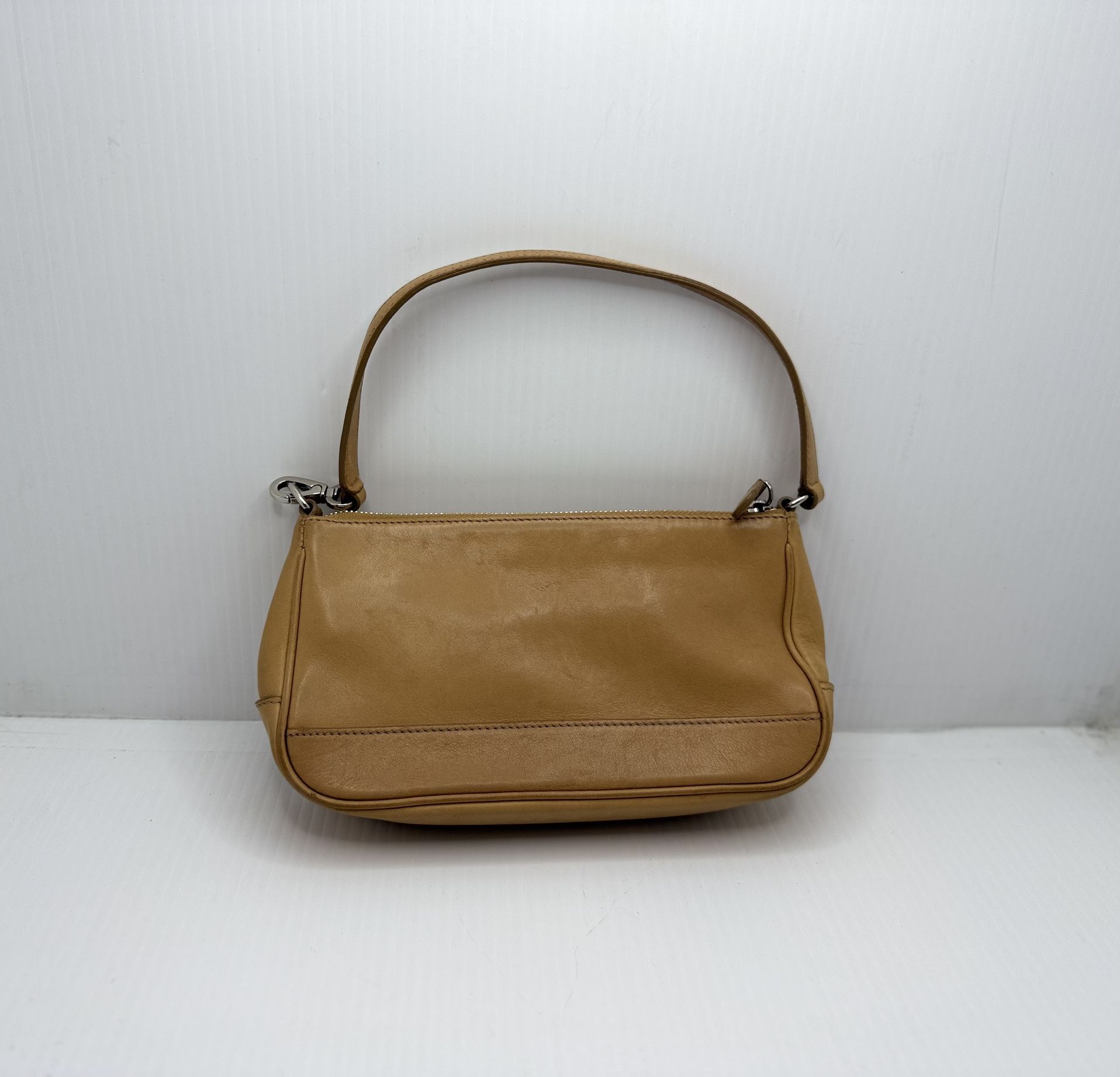 Vintage Y2K Coach Demi Hampton Tan Shoulder Bag