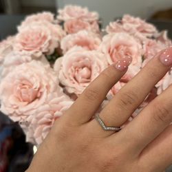 Pandora Wishbone Sterling Silver Ring 