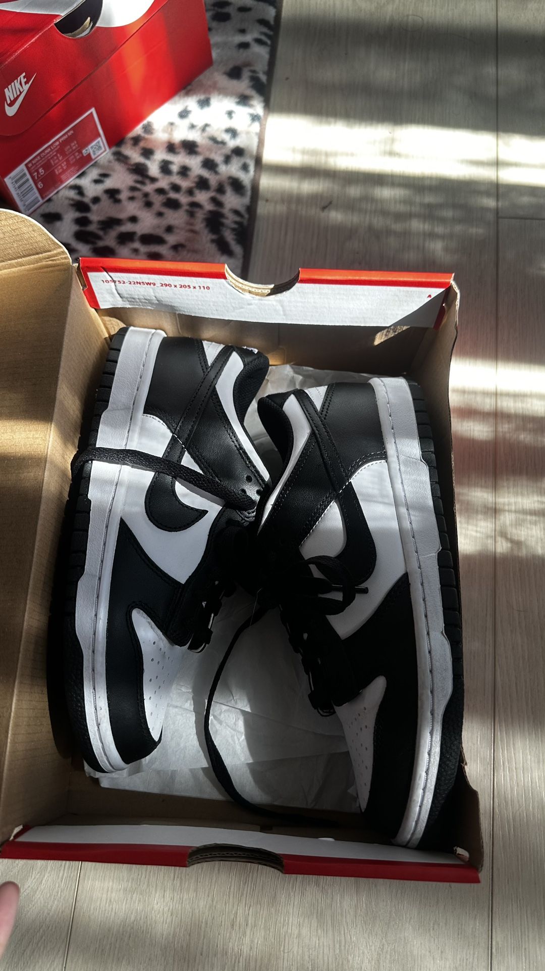 New Nike Panda Dunks 6 Youth