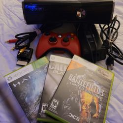 Xbox 360 250 gb with games bundle