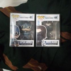 Funko Pop Captain America And Winter Soldier