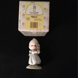 Precious Moments Figurine “May Your Birthday Be a Blessing “