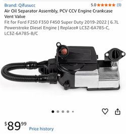 Air Oil Separator For Ford F250 F350 F(contact info removed) to 2022