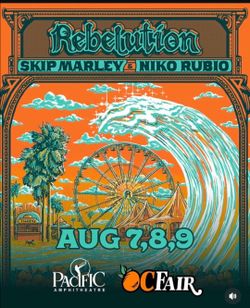 Sold out Rebelution concert sat 8/8/26
