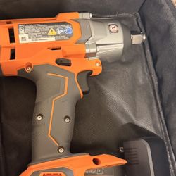 ‼️ Ridgid Impact Wrench 1/2” (Solo Cargador Y Estuche(Precio Firme $140 ‼️