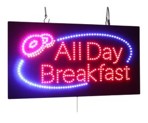 Aviso luminoso BREAKFAST ALL DAY