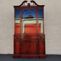 China Cabinet Bernhardt Buffet Display Case