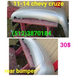 2011 2012 2013 2014 chevy cruze rear bumper