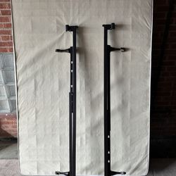 Box Spring And Metal Frame For Full Size Bed *No Mattress*