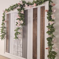 $45.00 - 3FT Wall Art, Farmhouse Style!  PICKUP THIS SATURDAY AT THE WOODLANDS IN MORROW COMMUNITY GARAGE SALE!!
