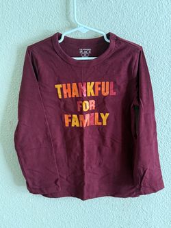 Thanksgiving toddler shirt