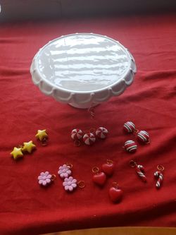 Cake Stand with Charmsl